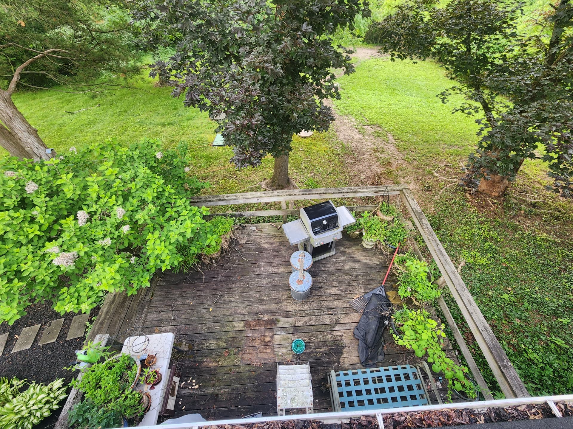 Gallery photos for Old Rotting Deck Replaced with a Trex Cinnamon Cove Build: Image #5