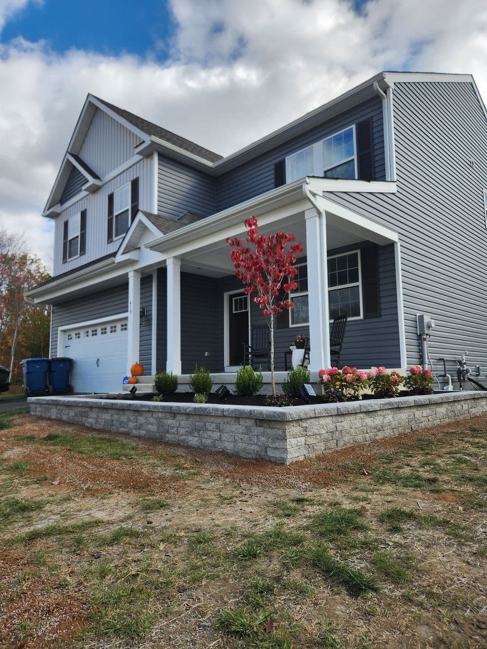 Gallery photos for Innovative Landscape Retaining Wall in Perkasie: Image #3