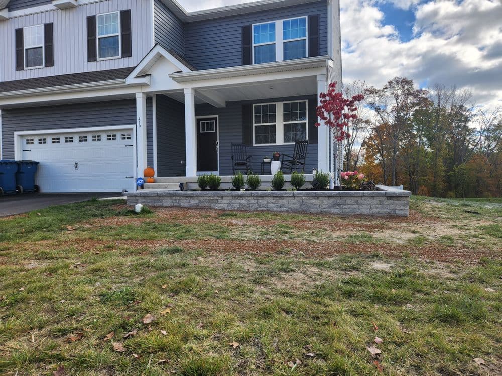 Gallery photos for Innovative Landscape Retaining Wall in Perkasie: Image #2